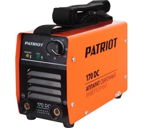 Сварочный инвертор PATRIOT 170DC 605301535