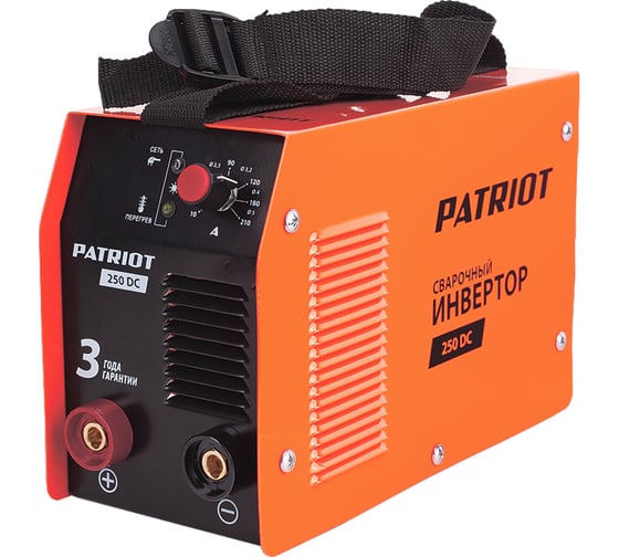 Сварочный инвертор PATRIOT 250DC 605301550 1