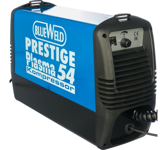 Инвертор плазменной резки Blue Weld PRESTIGE PLASMA 54 PRO KOMPRESSOR - 230V- max 10 mm 816692 (815725)