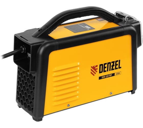 Аппарат инверторной дуговой сварки Denzel sdm-220 top 220 А 94357
