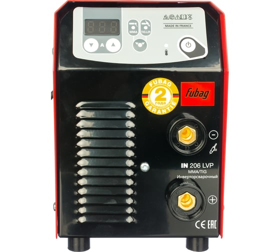 Сварочный инвертор Fubag IN 206 LVP 014091