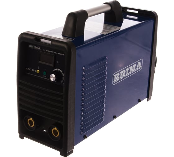 Инверторный аппарат BRIMA ARC 203 PROFESSIONAL в кейсе 0010810