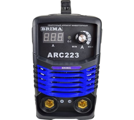 Инверторный аппарат BRIMA ARC 223 PROFESSIONAL в кейсе 0010812