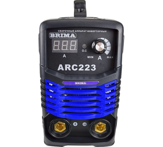 Инверторный аппарат BRIMA ARC 223 PROFESSIONAL в кейсе 0010812