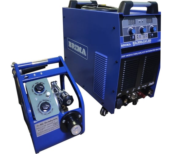 Инвертор плазменной резки Brima CUT-120 с функцией MIG/MMA-505 (380В) 0001053 НП000001053