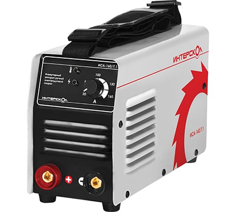 Инверторный аппарат ручной электродуговой сварки ММА Интерскол ИСА-160/7.1 259.1.0.00