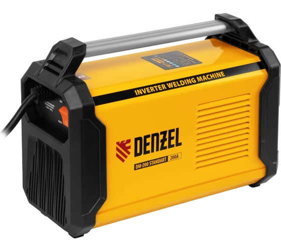 Инверторный аппарат дуговой сварки Denzel dm-200 standart, 200 а 94325