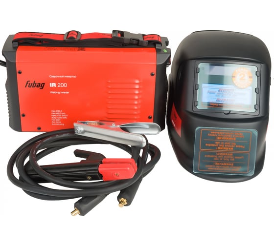 Сварочный инвертор + маска сварщика Optima 11 FUBAG IR 200