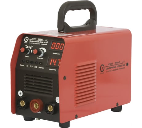 Сварочный инвертор с пуско-зарядной функцией Калибр СВИЗ-200АП 00000052398