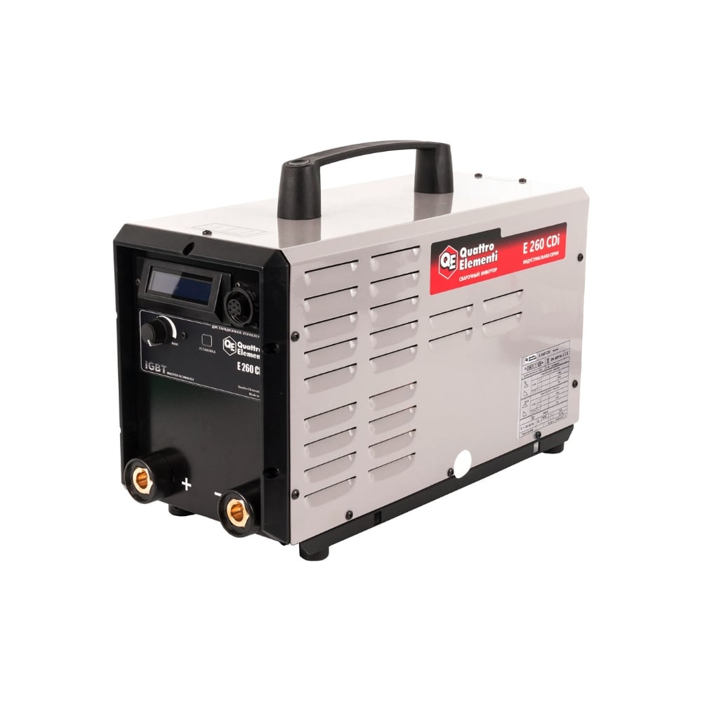 Инверторный аппарат электродной сварки QUATTRO ELEMENTI E 260 641-718 ...