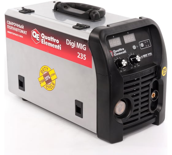 Инверторный аппарат полуавтоматической сварки QUATTRO ELEMENTI Digi MIG 235 772-616