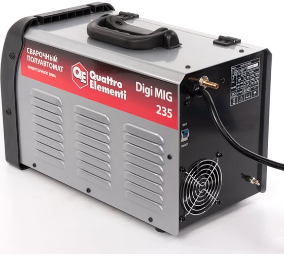 Инверторный аппарат полуавтоматической сварки QUATTRO ELEMENTI Digi MIG 235 772-616