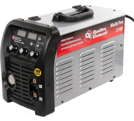Инверторный аппарат полуавтоматической сварки QUATTRO ELEMENTI Multi Pro 2100 772-593
