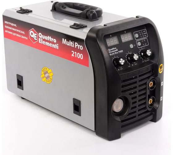 Инверторный аппарат полуавтоматической сварки QUATTRO ELEMENTI Multi Pro 2100 772-593