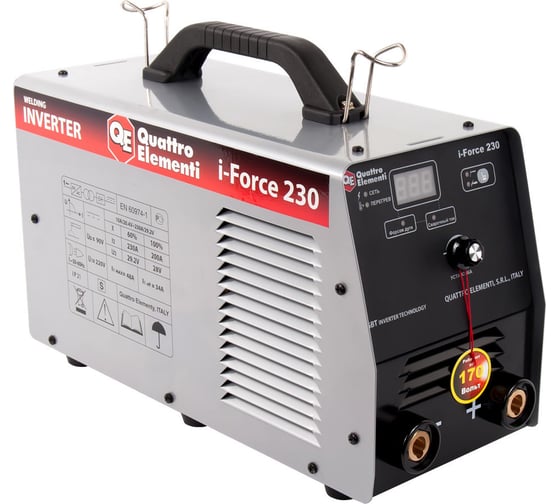 Инверторный аппарат электродной сварки QUATTRO ELEMENTI i-FORCE 230 771-619