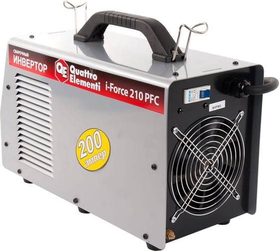 Инверторный аппарат электродной сварки QUATTRO ELEMENTI i-FORCE 210 PFC 771-626
