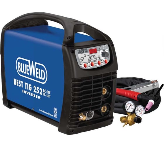 Инвертор BLUE WELD BEST TIG 252 AC/DC HF/Lift 816404 + аксессуары 802788 816405 1