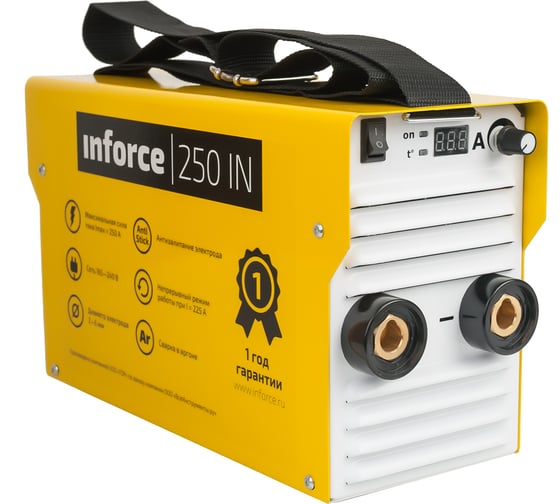 Сварочный инвертор + провода Inforce 250