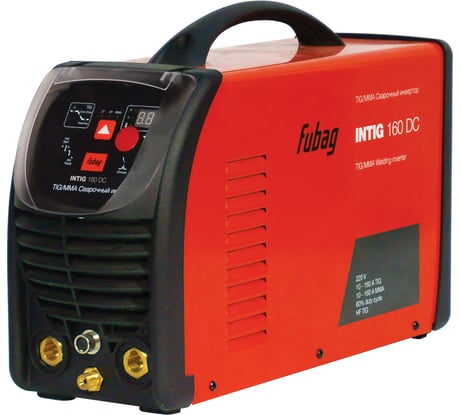 Сварочный инвертор с горелкой и газовым шлангом FUBAG INTIG 160 DC 68 436.1