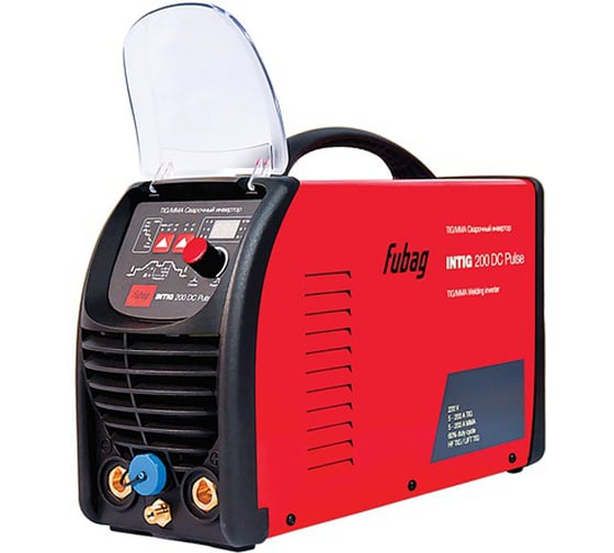 Сварочный инвертор с горелкой и газовым шлангом FUBAG INTIG 200 DC PULSE 68 439.1 1
