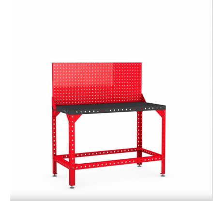 Стол сварочный FLAMES 1200x600 с экраном (столешница RAL 9005) 1527.116