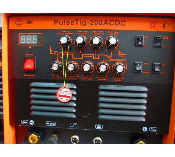Аргонодуговой сварочный инвертор Redbo PulseTig-200 ac/dc 7456