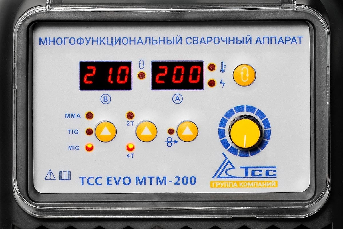 Многофункциональный сварочный полуавтомат ТСС TSS EVO MTM-200 035271 -  доступная цена, описания и характеристики, отзывы, фото