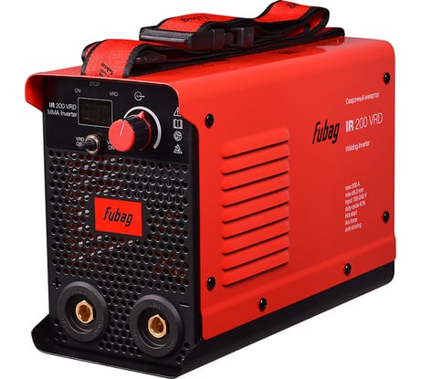 Инвертор MMA сварки FUBAG IR 200 VRD сварочный ток 200 А, рабочее напряжение 150-240 В 41328