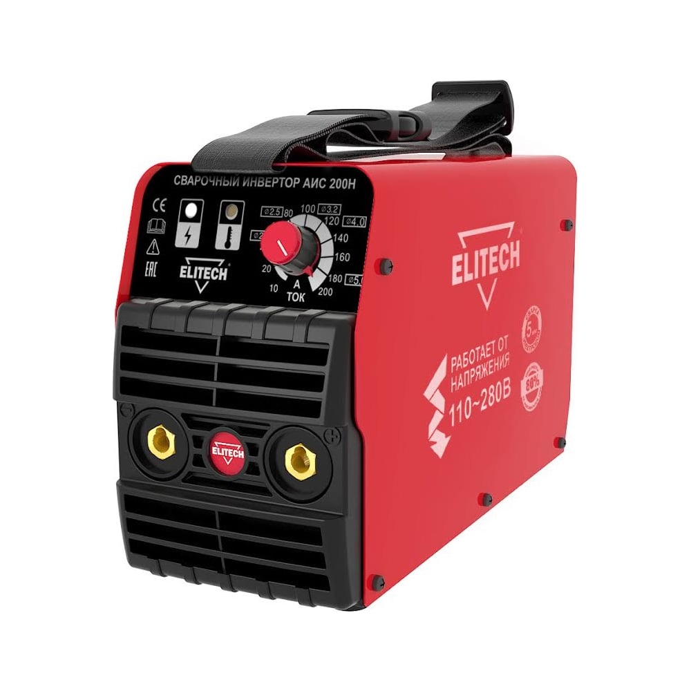 Сварочный инвертор ММА Elitech АИС 200Н - доступная цена, описания и ...