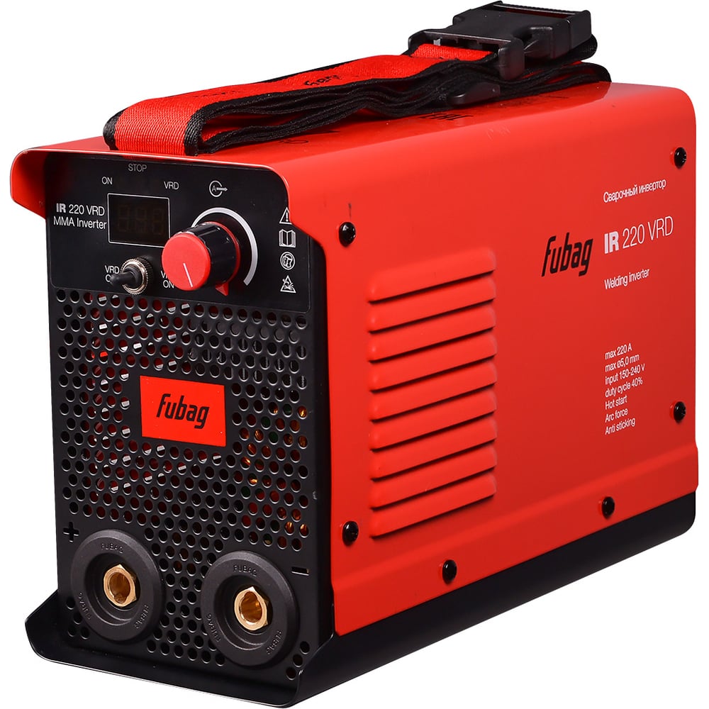 Сварочный инвертор FUBAG IR 220 V.R.D. 31405 - доступная цена, описания ...