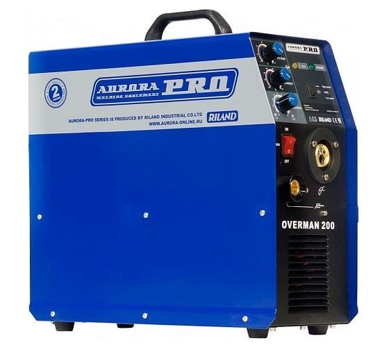 Инверторный сварочный полуавтомат Aurora OVERMAN 200 Mosfet + аттестат НАКС 1 шт. 34666
