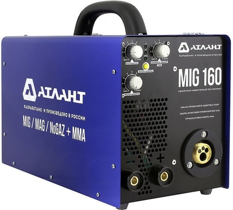 Сварочный инверторный полуавтомат АТЛАНТ MIG 160