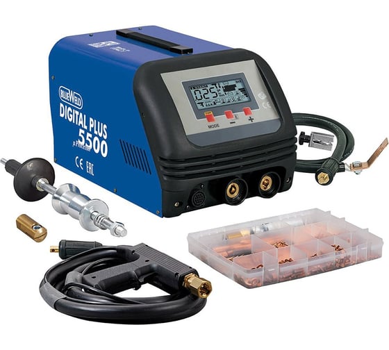 Аппарат точечной сварки Blue Weld DIGITAL PLUS 5500 + набор аксессуаров 802832 823324