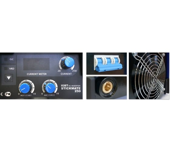 Сварочный инвертор Aurora PRO STICKMATE 250 IGBT НАКС 16952