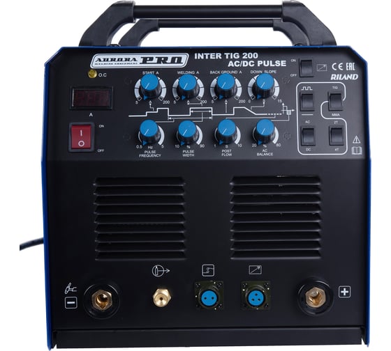 Аргонодуговой сварочный инвертор Aurora PRO INTER TIG 200 AC/DC PULSE ...