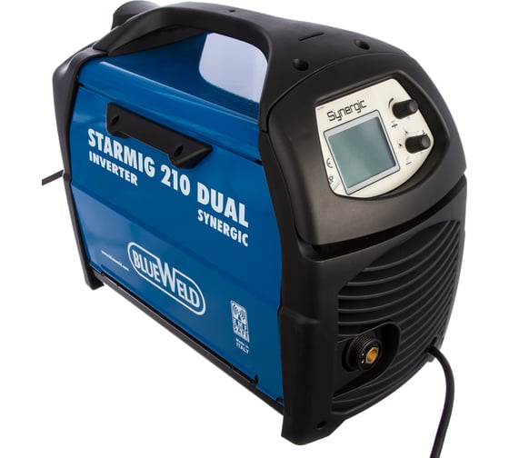 Инверторный полуавтомат BLUE WELD STARMIG 210 DUAL SYNERGIC 230В, 200А, D=0.6-1.2 mm 816726 (816399)