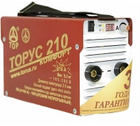 Сварочный аппарат с комплектом проводов Торус 210