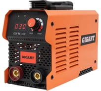 Инверторный сварочный аппарат (160 А; кабель 2.5+1.5 м; ПВ 70%) Gigant GWM-160