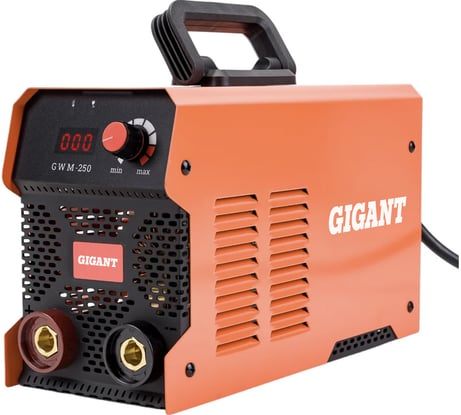 Инверторный сварочный аппарат (250 А; дисплей; кабель 2.5+1.5 м) Gigant GWM-250