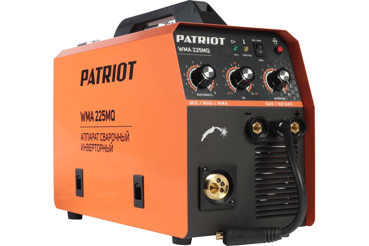 Сварочный аппарат PATRIOT WMA 225MQ 605301755 - низкая цена .