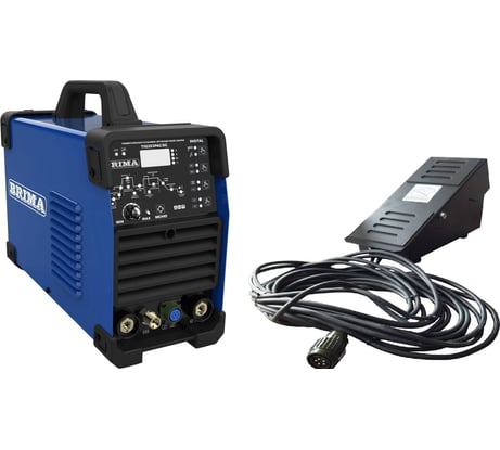 Инверторная установка Brima tig-203p ac/dc digital 220в, педаль в комплекте НП000001364