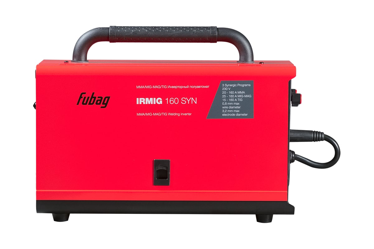 Сварочный полуавтомат инвертор FUBAG IRMIG 160 SYN с горелкой 150А ...