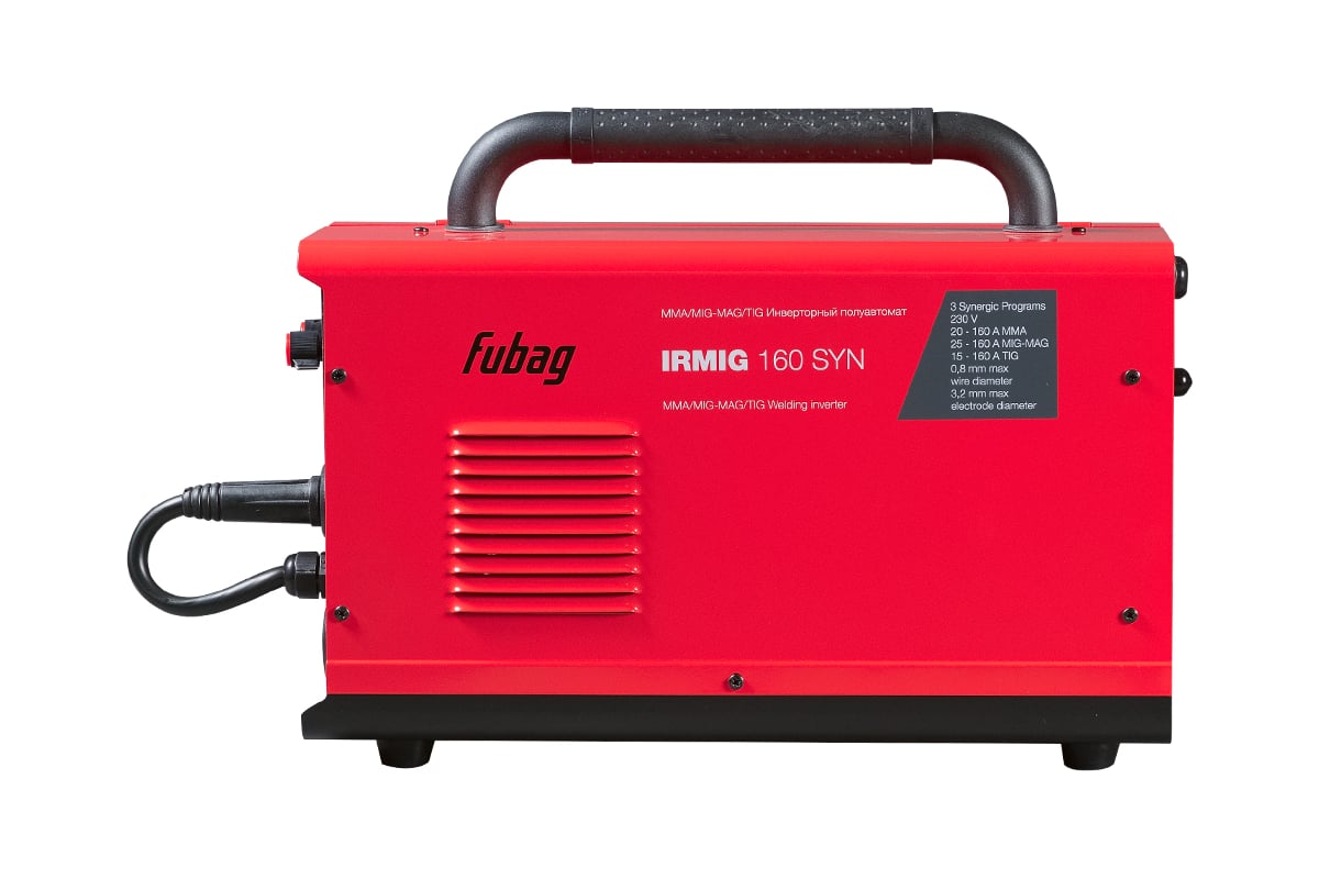 Сварочный полуавтомат инвертор FUBAG IRMIG 160 SYN с горелкой 150А ...