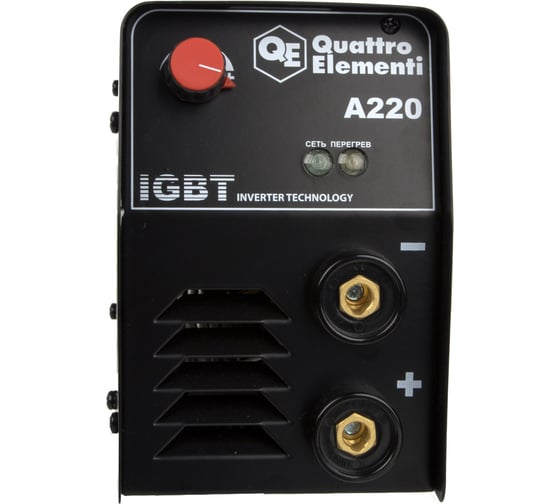 Инверторный аппарат электродной сварки QUATTRO ELEMENTI A 220 248-535