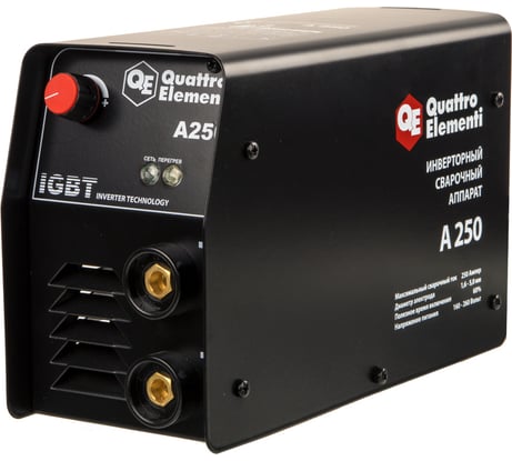Инверторный аппарат электродной сварки QUATTRO ELEMENTI A 250 248-542