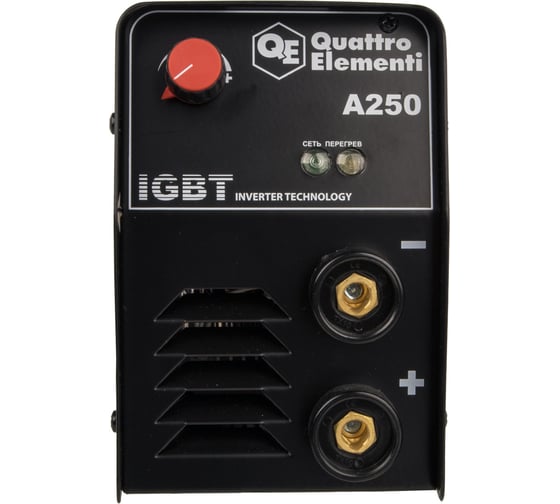Инверторный аппарат электродной сварки QUATTRO ELEMENTI A 250 248-542
