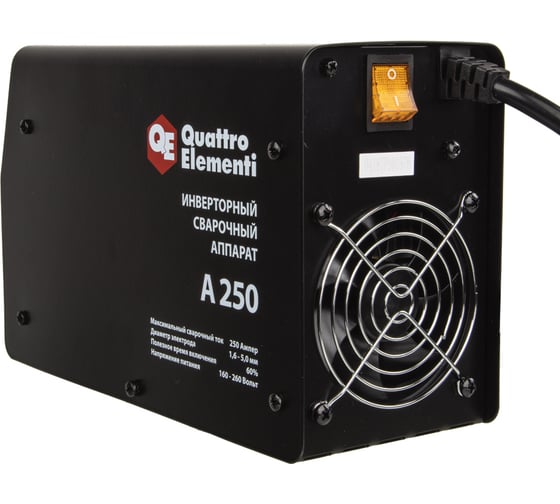 Инверторный аппарат электродной сварки QUATTRO ELEMENTI A 250 248-542