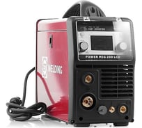 Аппарат для полуавтоматической сварки ET Welding POWER MIG 200 LCD многофункциональный с синергетическим управлением 509787 100509787
