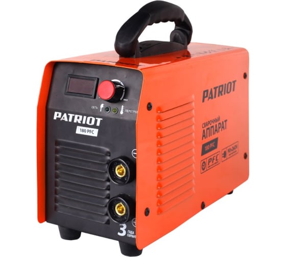 Инвертор сварочный PATRIOT 180 PFC 605302130 1