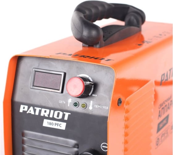 Инвертор сварочный PATRIOT 180 PFC 605302130
